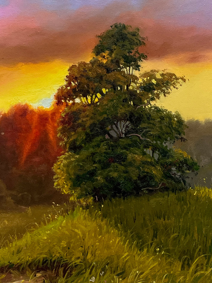 The Whisper of Heaven by Jose Luis Bermudez |  Closeup View of Artwork 