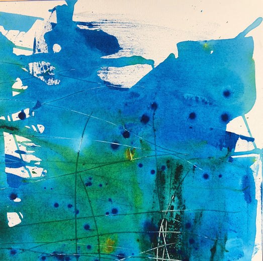 Journey VIII by Pat Forbes |   Closeup View of Artwork 