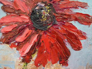 Original art for sale at UGallery.com | Gerber by Judy Mackey | $250 | oil painting | 6' h x 6' w | photo 4
