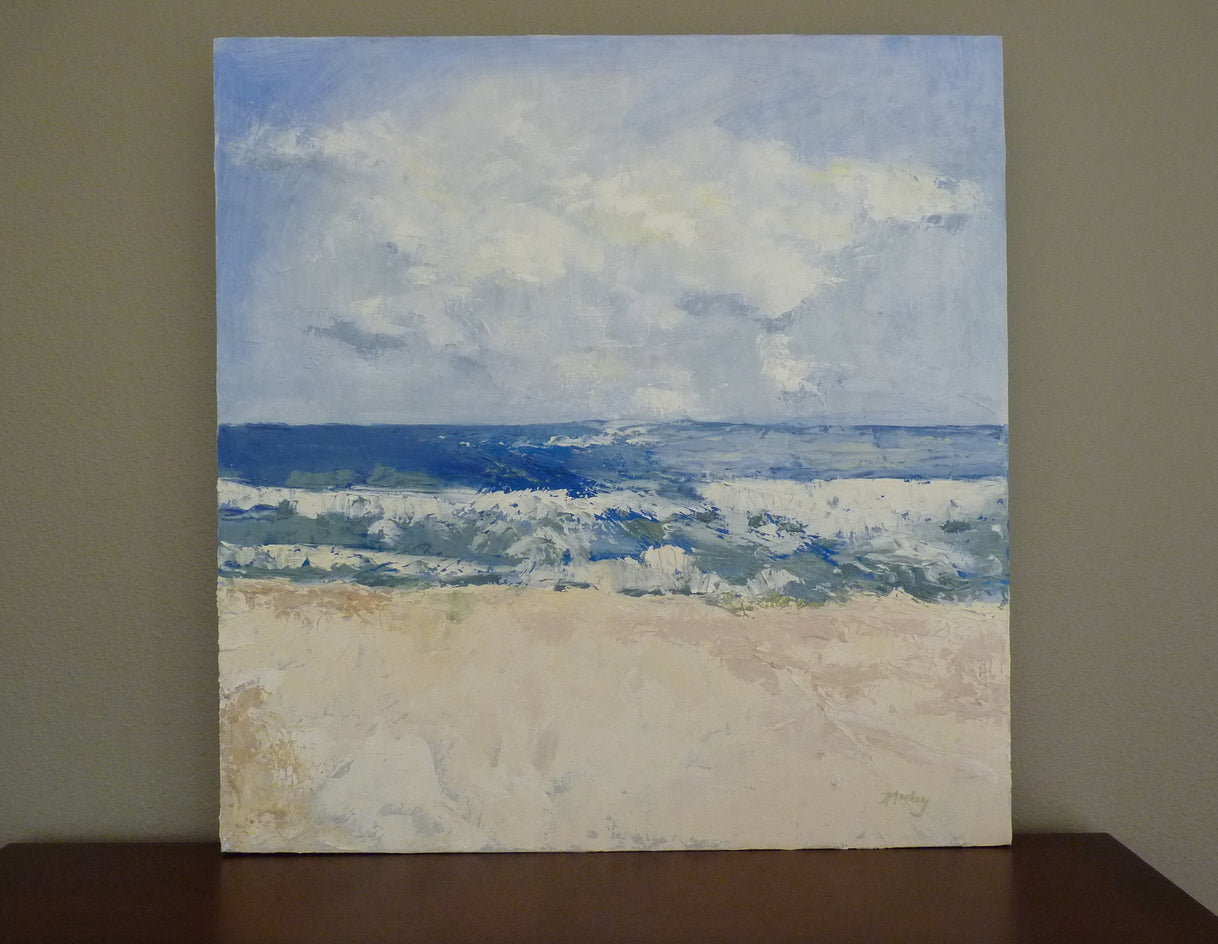 Leaving Worries by Judy Mackey |  Context View of Artwork 