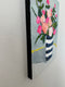 Original art for sale at UGallery.com | Navy Stripes by Judy Mackey | $1,000 | oil painting | 24' h x 18' w | thumbnail 2