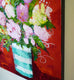 Original art for sale at UGallery.com | Striped Vase by Judy Mackey | $1,050 | oil painting | 24' h x 24' w | thumbnail 2