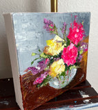 Original art for sale at UGallery.com | Wishes by Judy Mackey | $250 | oil painting | 6' h x 6' w | thumbnail 2