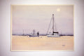Original art for sale at UGallery.com | Moonglow by Judy Mudd | $600 | watercolor painting | 9' h x 12' w | thumbnail 3