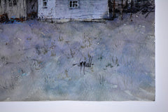 Original art for sale at UGallery.com | A View from the Back by Judy Mudd | $900 | watercolor painting | 12' h x 16' w | thumbnail 2