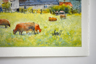 Here Comes the Sun by Judy Mudd |  Side View of Artwork 