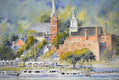 Original art for sale at UGallery.com | Madison Chautauqua by Judy Mudd | $1,025 | watercolor painting | 13' h x 17' w | thumbnail 4