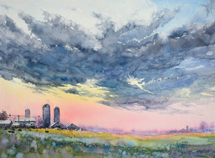 Spring Sunset by Judy Mudd |  Artwork Main Image 