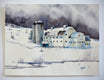 Original art for sale at UGallery.com | Winter in Utah by Judy Mudd | $900 | watercolor painting | 12' h x 16' w | thumbnail 3