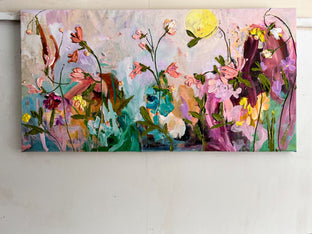 Original art for sale at UGallery.com | Childhood Memories by Julia Hacker | $3,850 | acrylic painting | 28' h x 60' w | photo 3