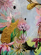 Original art for sale at UGallery.com | Floral Dance by Julia Hacker | $3,325 | acrylic painting | 34' h x 34' w | thumbnail 4