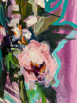 Flowers for Mother by Julia Hacker |   Closeup View of Artwork 