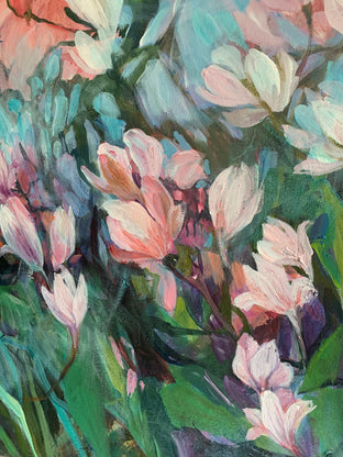 In Full Bloom by Julia Hacker |   Closeup View of Artwork 