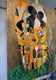 Original art for sale at UGallery.com | Kiss, No More by Julia Hacker | $5,050 | acrylic painting | 48' h x 36' w | thumbnail 2