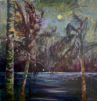 Night Beach in Tulum by Julia Hacker |  Artwork Main Image 