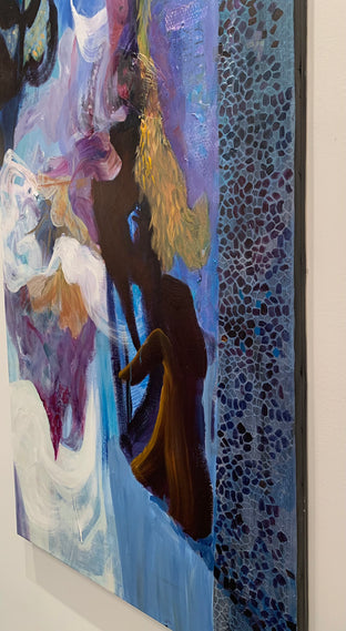 Original art for sale at UGallery.com | Sensitive, Not Soft by Julia Hacker | $4,900 | acrylic painting | 60' h x 36' w | photo 2