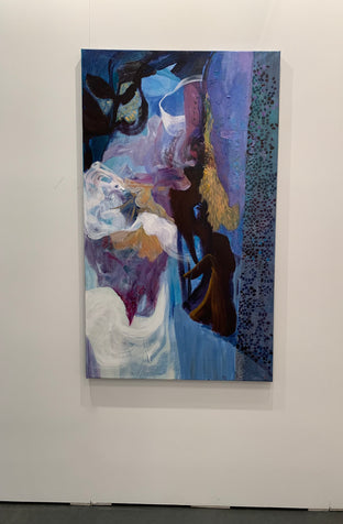 Original art for sale at UGallery.com | Sensitive, Not Soft by Julia Hacker | $4,900 | acrylic painting | 60' h x 36' w | photo 3