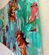 Original art for sale at UGallery.com | Sunflowers by Julia Hacker | $3,350 | acrylic painting | 30' h x 60' w | thumbnail 2
