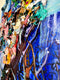 Original art for sale at UGallery.com | Winter Blues by Julia Hacker | $4,650 | acrylic painting | 48' h x 36' w | thumbnail 4