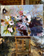 Original art for sale at UGallery.com | Winter Still Life by Julia Hacker | $3,950 | acrylic painting | 36' h x 48' w | thumbnail 3