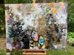 Original art for sale at UGallery.com | All Your Dreams Come True by Julia Hacker | $3,450 | mixed media artwork | 36' h x 48' w | thumbnail 3