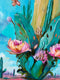 Original art for sale at UGallery.com | Desert Landscape by Julia Hacker | $2,750 | oil painting | 31' h x 24' w | thumbnail 4