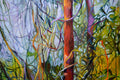 Original art for sale at UGallery.com | Life is Beautiful by Julia Hacker | $3,425 | oil painting | 40' h x 40' w | thumbnail 4