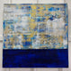 Original art for sale at UGallery.com | Among the Clouds 2 by Julie Weaverling | $2,100 | mixed media artwork | 36' h x 36' w | thumbnail 3