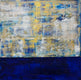 Original art for sale at UGallery.com | Among the Clouds 2 by Julie Weaverling | $2,100 | mixed media artwork | 36' h x 36' w | thumbnail 1