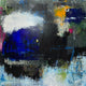 Original art for sale at UGallery.com | In Other News by Julie Weaverling | $2,100 | mixed media artwork | 36' h x 36' w | thumbnail 1