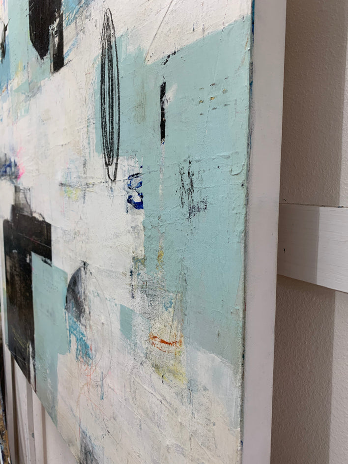 Once Upon a Time 2 by Julie Weaverling |  Side View of Artwork 