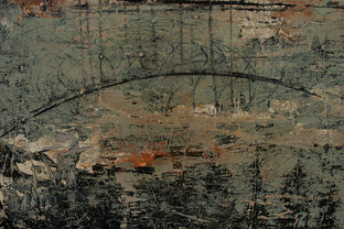 Original art for sale at UGallery.com | The Somnolent Wall by Patricia Oblack | $1,500 | acrylic painting | 24' h x 24' w | photo 4
