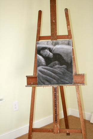 Original art for sale at UGallery.com | Repose by Lisa Nielsen | $900 | oil painting | 20' h x 16' w | photo 3