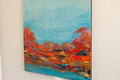 Original art for sale at UGallery.com | A Clear Day by Kajal Zaveri | $2,500 | oil painting | 30' h x 30' w | thumbnail 2