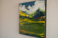 Original art for sale at UGallery.com | Fresh Greens by Kajal Zaveri | $1,350 | oil painting | 20' h x 20' w | thumbnail 2