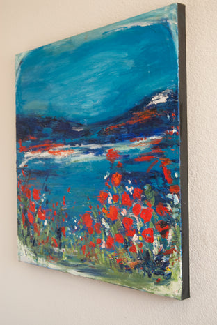 Inhale, Exhale, Enjoy by Kajal Zaveri |  Side View of Artwork 