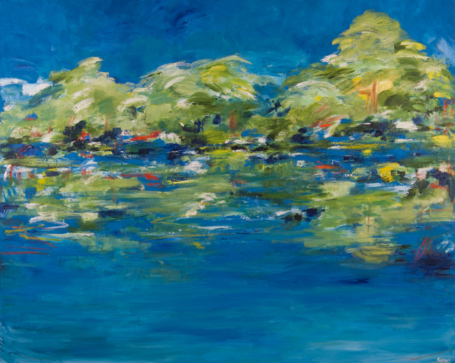 Somewhere... Enjoying the View by Kajal Zaveri |  Artwork Main Image 