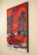Original art for sale at UGallery.com | Sundown Sonata by Kajal Zaveri | $3,500 | oil painting | 40' h x 30' w | thumbnail 2