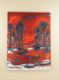 Original art for sale at UGallery.com | Sundown Sonata by Kajal Zaveri | $3,500 | oil painting | 40' h x 30' w | thumbnail 3