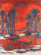 Original art for sale at UGallery.com | Sundown Sonata by Kajal Zaveri | $3,500 | oil painting | 40' h x 30' w | thumbnail 1