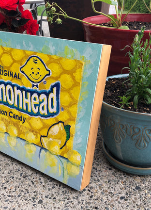 Original art for sale at UGallery.com | Lemonhead by Karen Barton | $800 | oil painting | 12' h x 16' w | photo 2