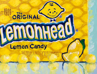 Original art for sale at UGallery.com | Lemonhead by Karen Barton | $800 | oil painting | 12' h x 16' w | photo 4