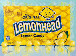 Original art for sale at UGallery.com | Lemonhead by Karen Barton | $800 | oil painting | 12' h x 16' w | photo 1