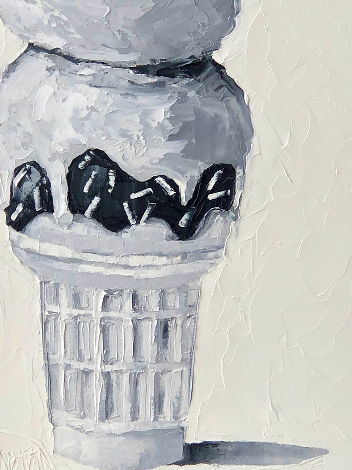 You Can Never Have Enough by Karen Barton |  Closeup View of Artwork 