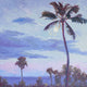 Original art for sale at UGallery.com | Coconut Moon by Karen E Lewis | $1,450 | oil painting | 24' h x 24' w | thumbnail 1