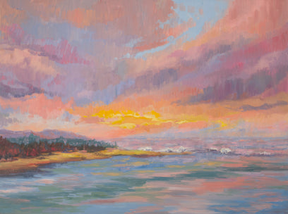 South Jetty Sky by Karen E Lewis | Artwork Main Image