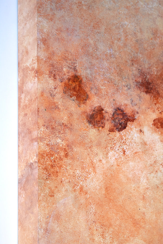 Like Scattered Birds by Karen Hansen |  Side View of Artwork 