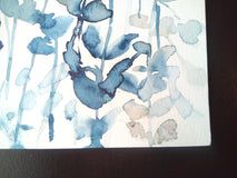 Original art for sale at UGallery.com | Winter Field by Karin Johannesson | $400 | watercolor painting | 11' h x 15' w | thumbnail 2