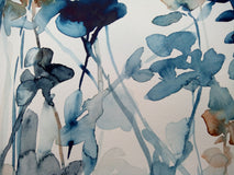 Original art for sale at UGallery.com | Winter Field II by Karin Johannesson | $400 | watercolor painting | 11' h x 15' w | thumbnail 4