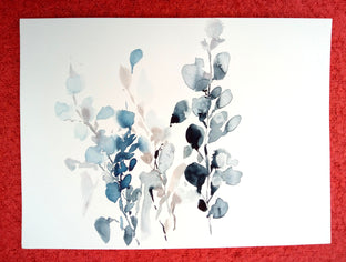 Winter Scene IV by Karin Johannesson |   Closeup View of Artwork 